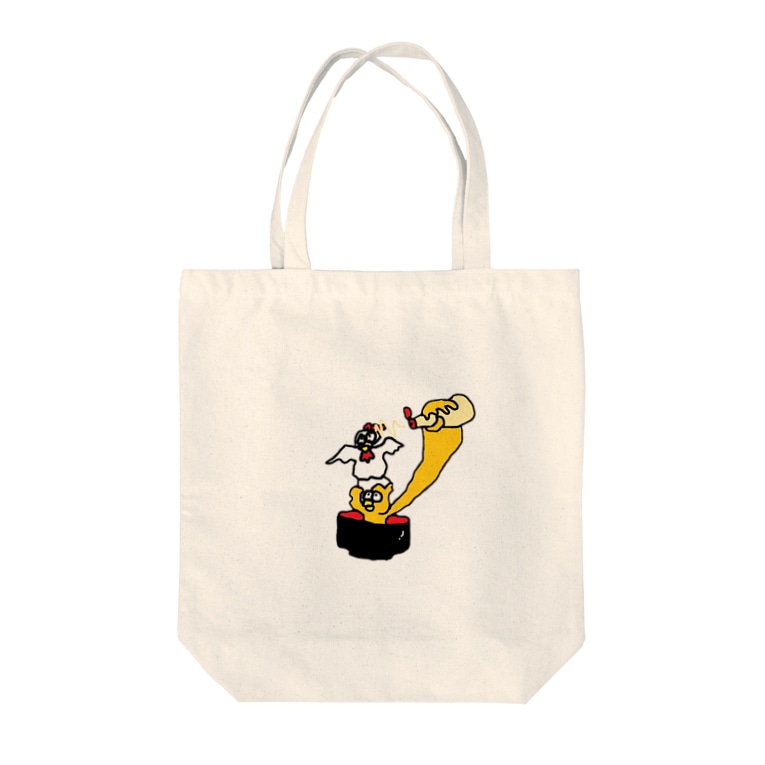 おやこどんくんのおやこどん Tote Bags By おやこどんくん Oyakodonkun11 Suzuri