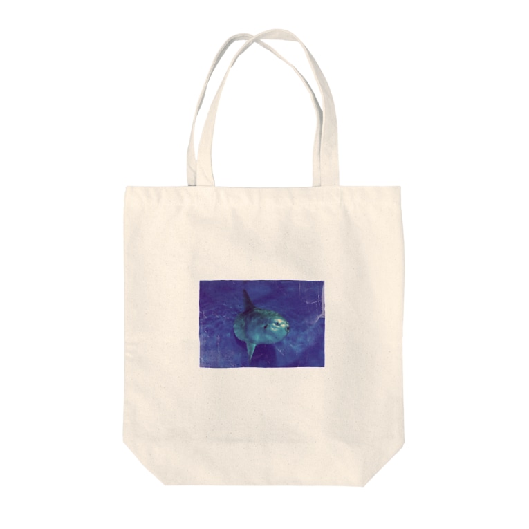 うー マンボウ Tote Bags By Otakeの写真店 Otake Dgs Suzuri