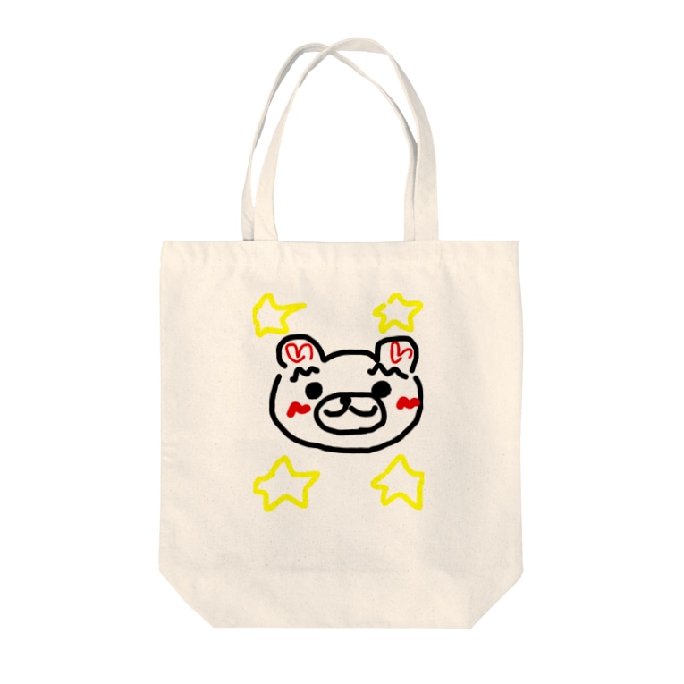 眉毛クマさん Tote Bags By Renya Suzuri