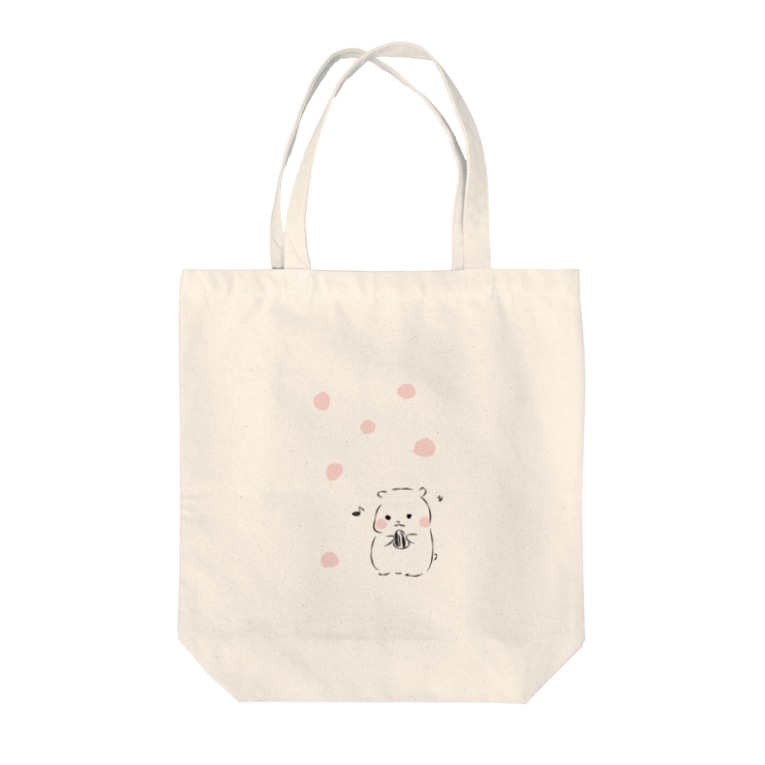 ゆるはむ Tote Bags By おしゃれでかわいいハムスター うさぎの飼育ケージ販売 ふわもこ Fuwowmoco Suzuri