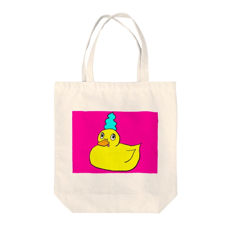 サンキューマートにいてほしいけどいないので残念なお値段のダック yfc Dillinger Duck のトートバッグ通販 Suzuri スズリ サンキューマートにいてほしいけどいないので残念なお値段のダック yfc Dillinger Duck のトートバッグ通販 Suzuri スズリ