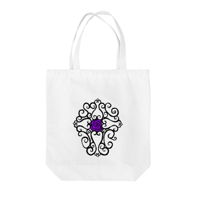 ブランドロゴ紫 Seide Blume ｄ ｒ Seide3blume のトート