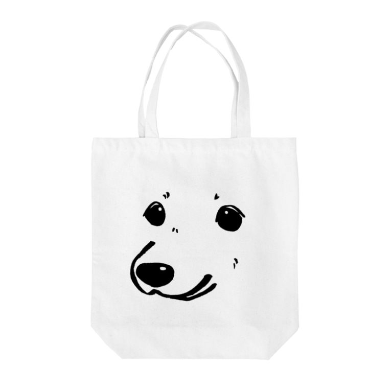 わんこ どアップ Tote Bags By Chiyo Wan のお店 Chiyo Inuninaritai Suzuri