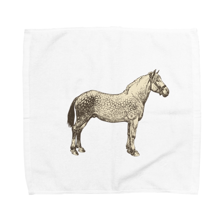 パカッパカッ お馬さん シュールな動物たち Zooooo のタオルハンカチ通販 Suzuri スズリ