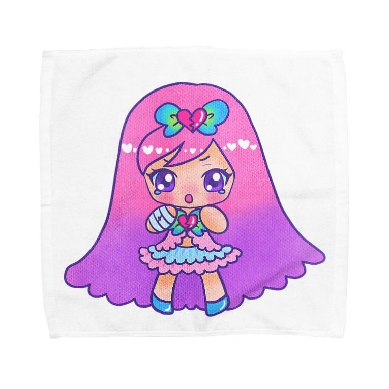 いつも悲しい女の子 Namacolove ナマコラブ Namacolove のタオルハンカチ通販 Suzuri スズリ