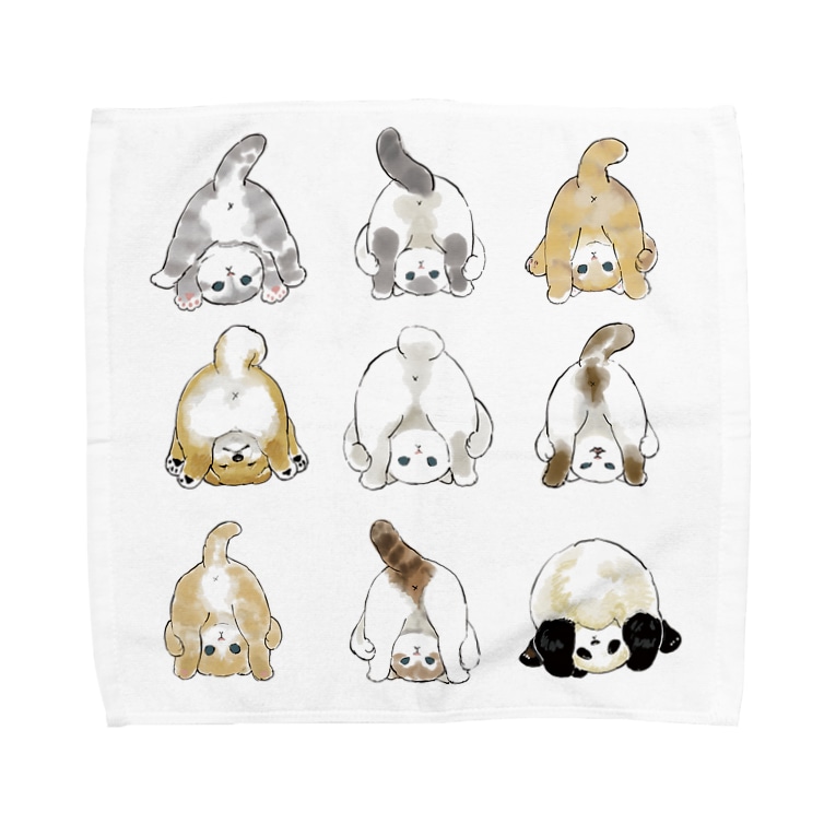 おちりコレクション Mofusand Mofu Sand のタオルハンカチ通販 Suzuri スズリ おちりコレクション Mofusand Mofu Sand のタオルハンカチ通販 Suzuri スズリ