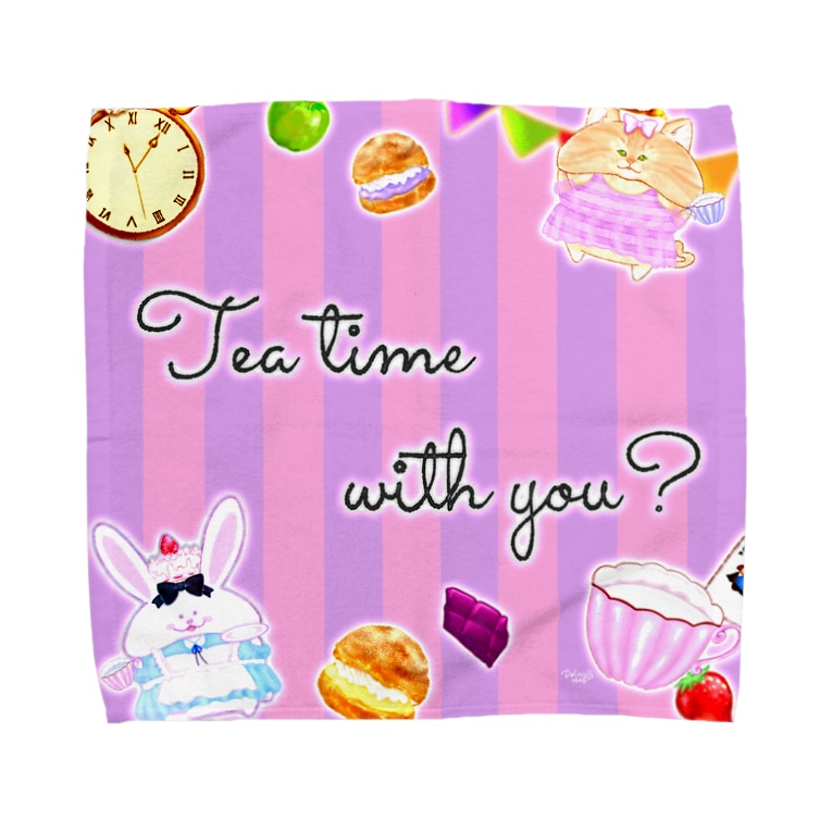 ハロウィン Tea Time With You 02チェシャ猫 どるちぇ うさぎ Dolce Fuwausa のタオルハンカチ通販 Suzuri スズリ ハロウィン Tea Time With You 02チェシャ猫 どるちぇ うさぎ Dolce Fuwausa のタオルハンカチ通販 Suzuri スズリ