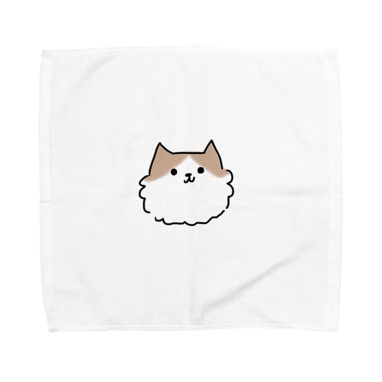 もふもふ猫 レイくん もふもふにゃんず Ram0421 のタオルハンカチ通販 Suzuri スズリ