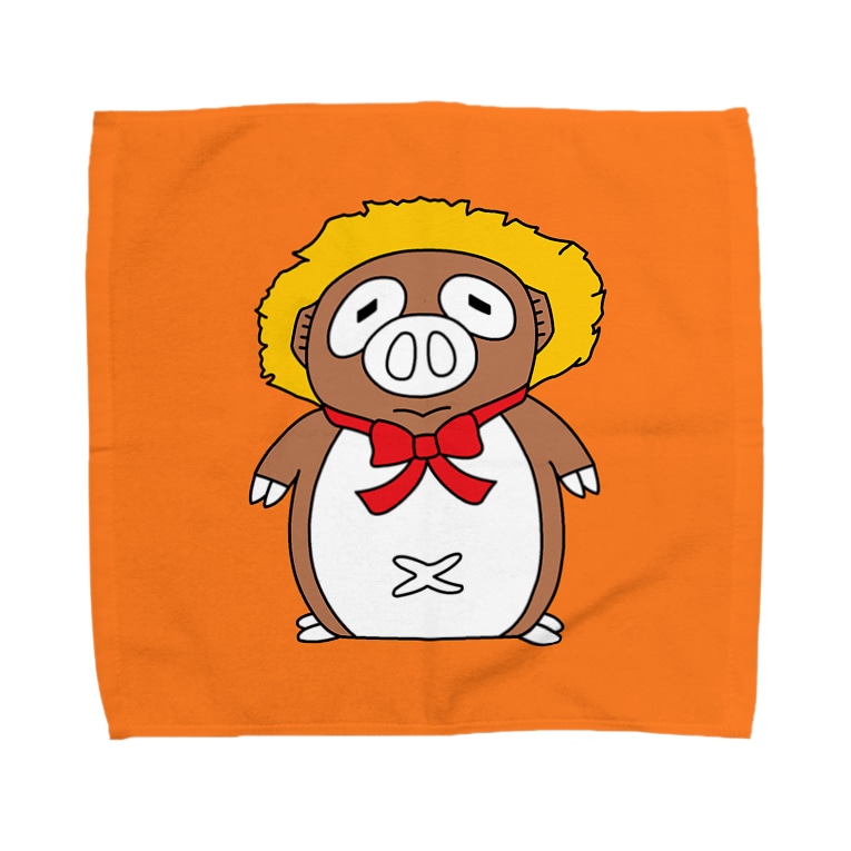 Butanuki 全身 ハンカチ版 豚人イラストのパンダ武島 Pandatakeshima のタオルハンカチ通販 Suzuri スズリ Butanuki 全身 ハンカチ版 豚人イラストのパンダ武島 Pandatakeshima のタオルハンカチ通販 Suzuri スズリ