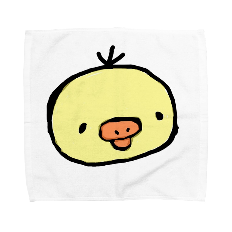 ひよこのぴーちゃん わたし屋さん Whale In Sky のタオルハンカチ通販 Suzuri スズリ