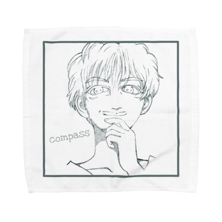 羅針盤 シンプル Towel Handkerchiefs By Old Rookies Oldrookies Suzuri