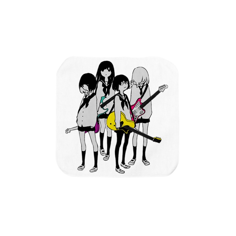 ギター ベース女子高生 Clowz 渡瀬しぃの Non7 のタオルハンカチ通販 Suzuri スズリ ギター ベース女子高生 Clowz 渡瀬しぃの Non7 のタオルハンカチ通販 Suzuri スズリ