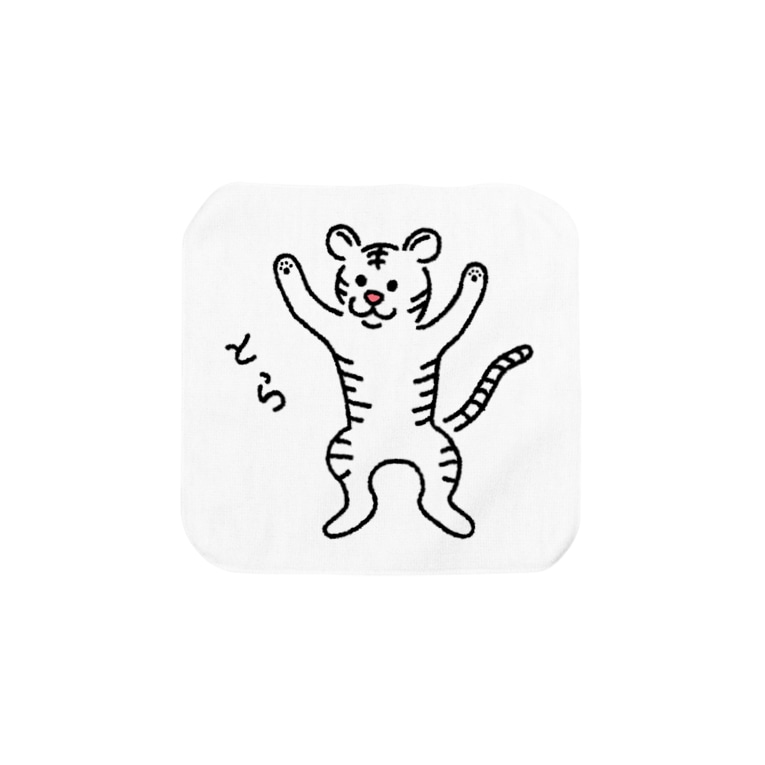 とら ホワイトタイガーver わりとおもい Waritoomoi のタオルハンカチ通販 Suzuri スズリ とら ホワイトタイガーver わりとおもい Waritoomoi のタオルハンカチ通販 Suzuri スズリ