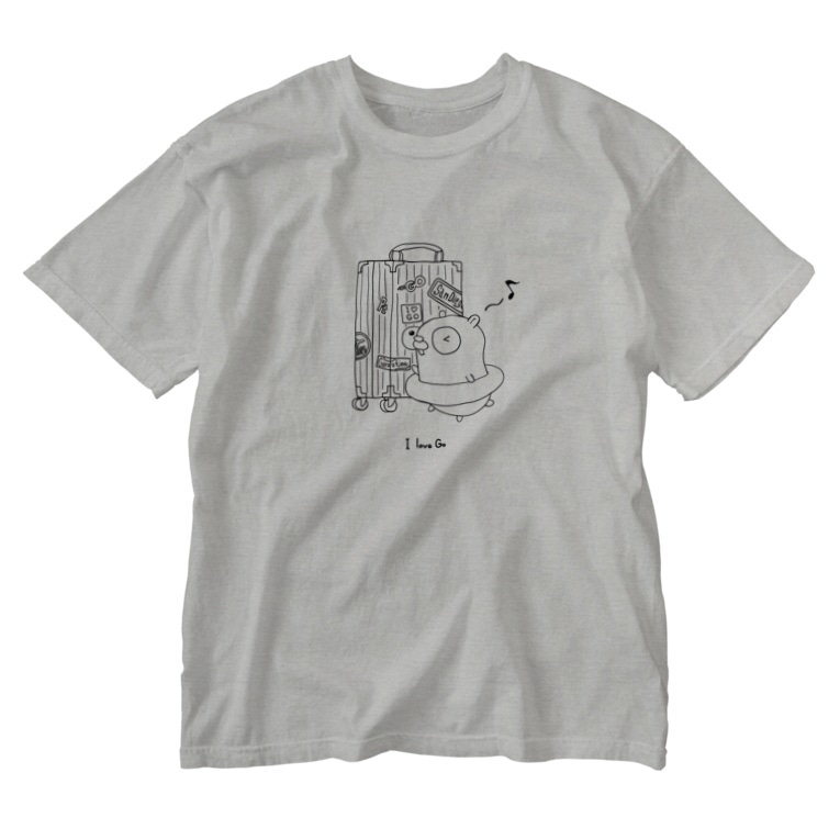 海外旅行 Keita Kawamotoのウォッシュtシャツ通販 Suzuri スズリ