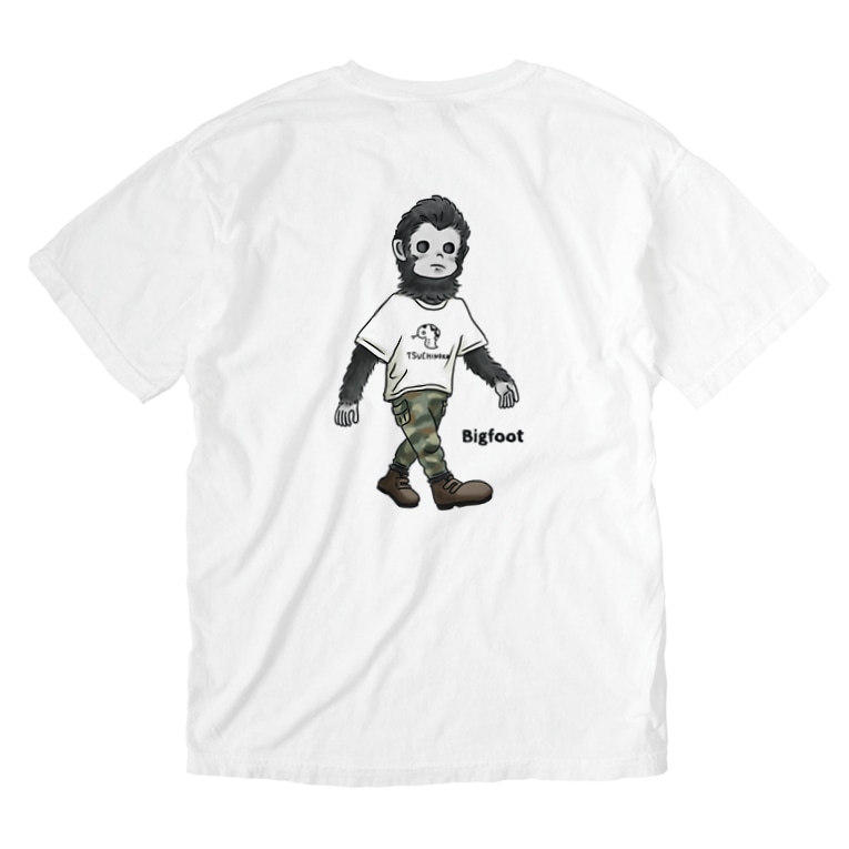 バックプリント Uma ビッグフット すとろべりーガムfactory Frisk5 のウォッシュtシャツ通販 Suzuri スズリ バックプリント Uma ビッグフット すとろべりーガムfactory Frisk5 のウォッシュtシャツ通販 Suzuri スズリ