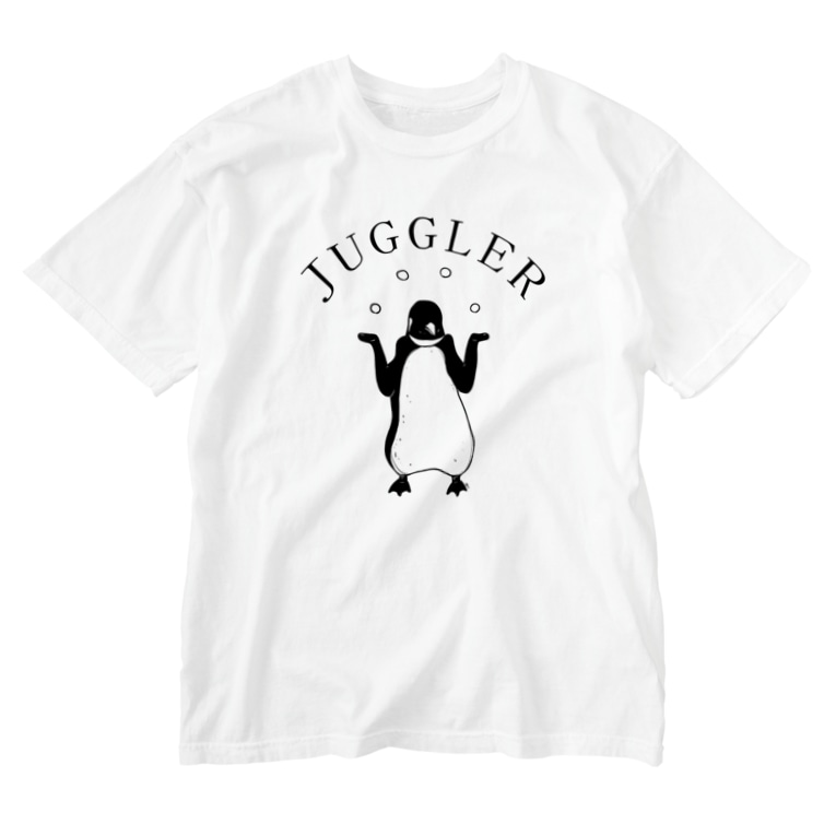 ジャグラーペンギン1 動物イラスト Aliviostaのウォッシュtシャツ通販 Suzuri スズリ ジャグラーペンギン1 動物イラスト Aliviostaのウォッシュtシャツ通販 Suzuri スズリ