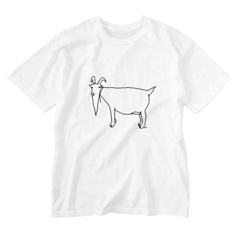 ヒージャー 沖縄ヤギ 動物アートイラスト Aliviostaのウォッシュtシャツ通販 Suzuri スズリ ヒージャー 沖縄ヤギ 動物アートイラスト Aliviostaのウォッシュtシャツ通販 Suzuri スズリ