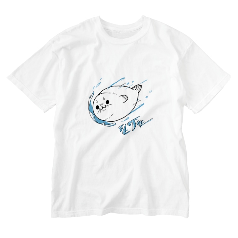 バイカルシワロケット へこぽん Heko Pon のウォッシュtシャツ通販 Suzuri スズリ