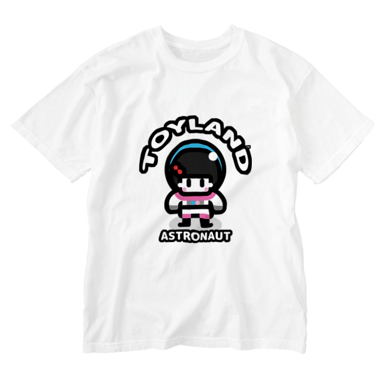 Toyland 宇宙飛行士ちゃん カワイイ オシャレ ポップ な Toyland Toyland のウォッシュtシャツ通販 Suzuri スズリ