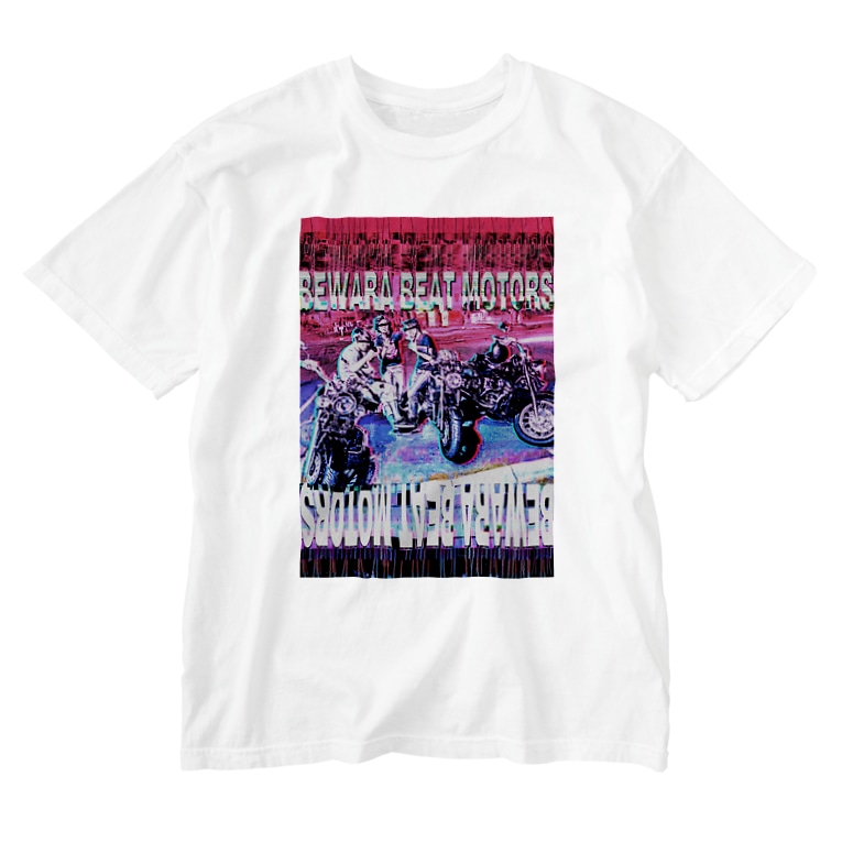 Bewara Beat Motors公式グリッチバグデザイン Aboggyc A Bogard C のウォッシュtシャツ通販 Suzuri スズリ