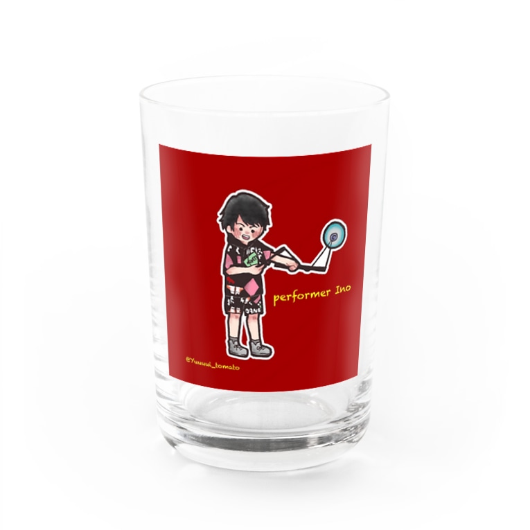 大道芸人ino イラストver Water Glass By 大道芸人ino いの Ino Suzuri