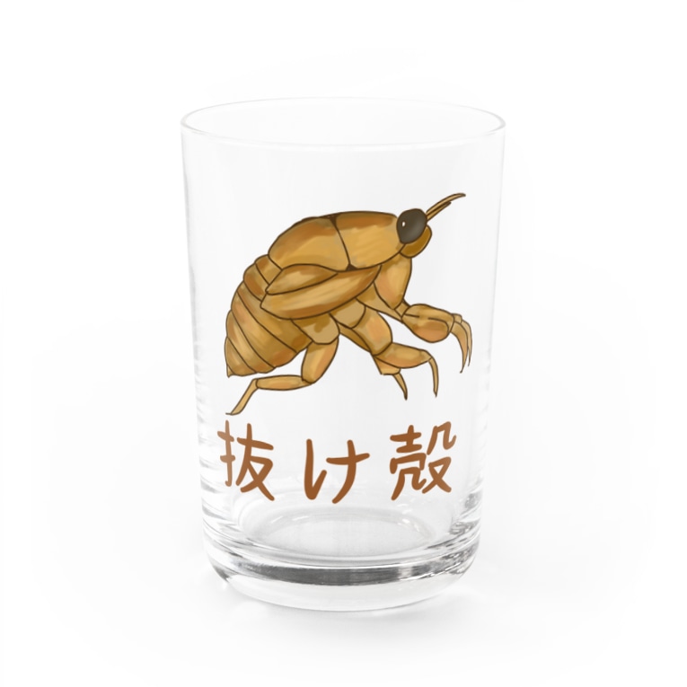 ただのセミの抜け殻 Water Glass By Chicodeza By Suzuri Chicodeza Suzuri