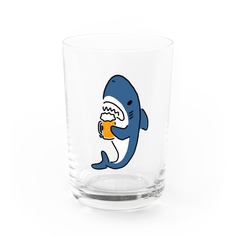 ビールジョッキを手にするサメ サメ さめ 鮫 わりとおもい Waritoomoi のグラス通販 Suzuri スズリ ビールジョッキを手にするサメ サメ さめ 鮫 わりとおもい Waritoomoi のグラス通販 Suzuri スズリ