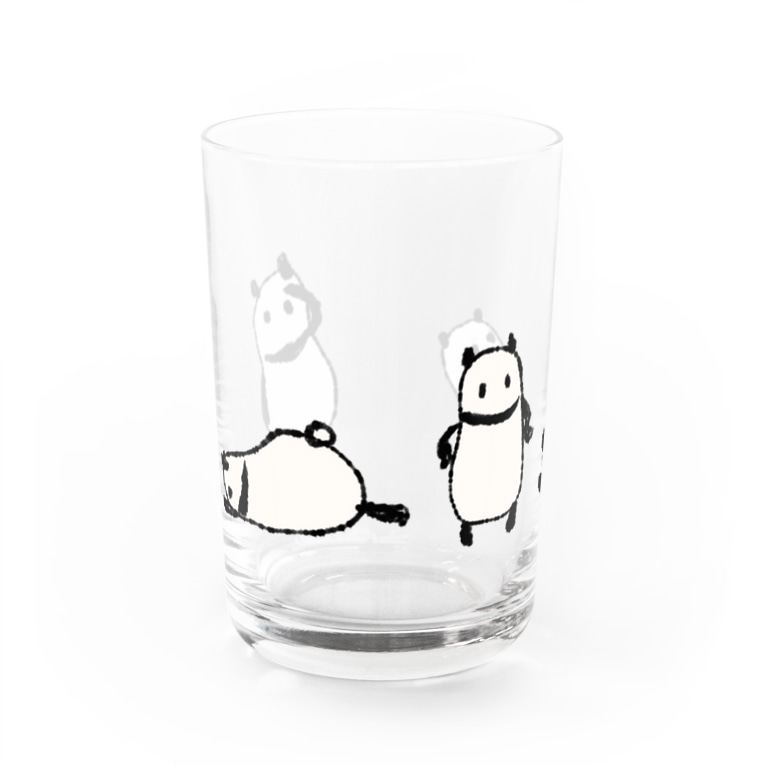 ぱんだふるらいふ 文字なし Water Glass By たかなし Mulberry T Suzuri