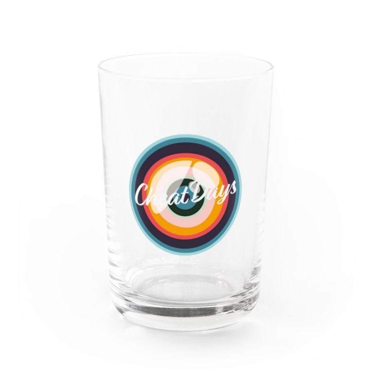 スタジオチートデイズ レインボーレンズ Water Glass By Every Day Cheat Day Imassi Suzuri